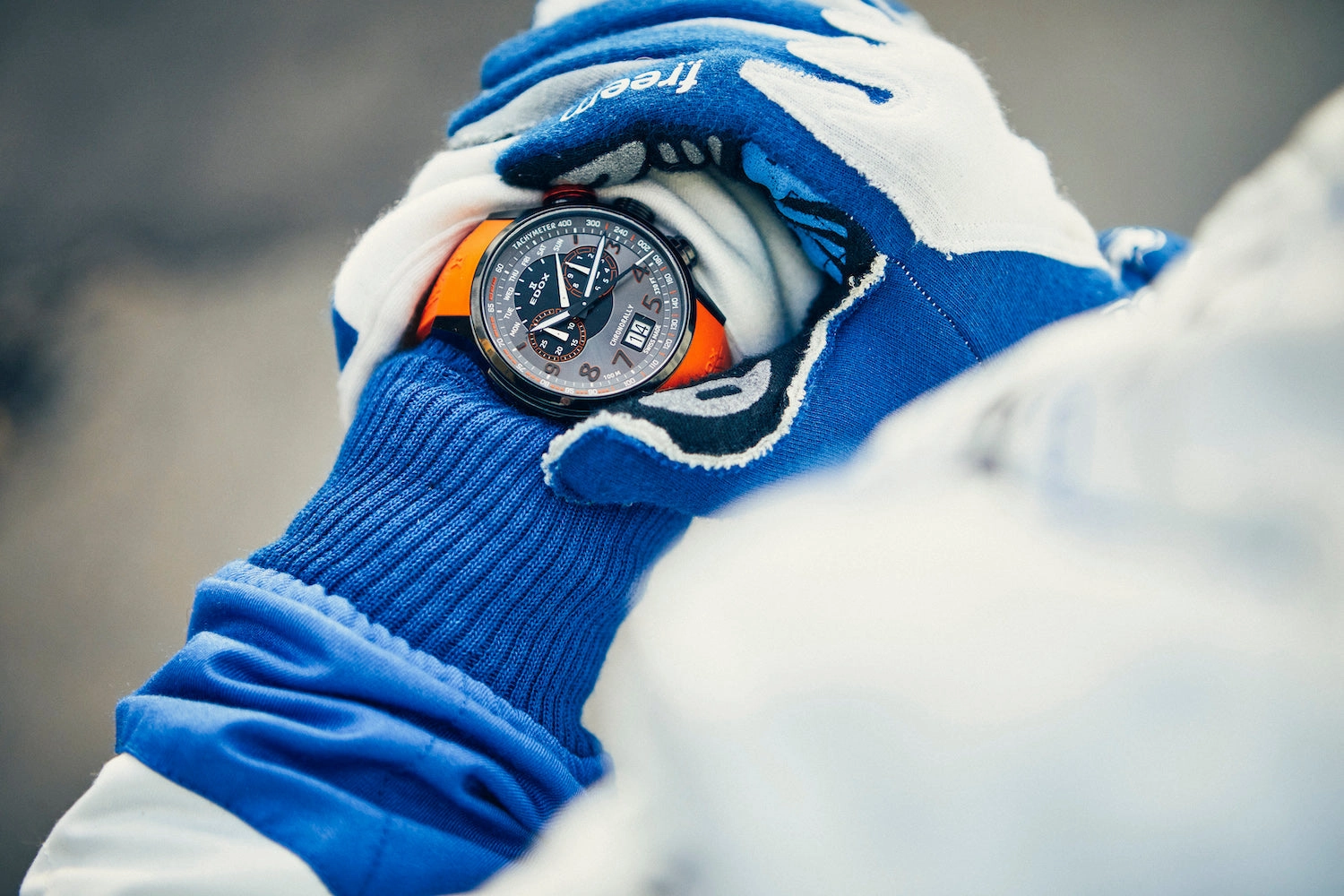 Edox Watches Edox Chronorally Chronograph Watch