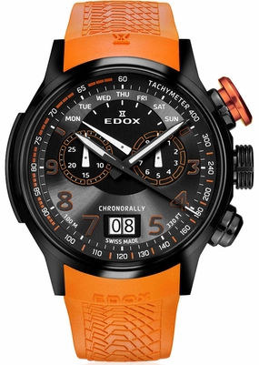 Edox Watches Edox Chronorally Chronograph Watch