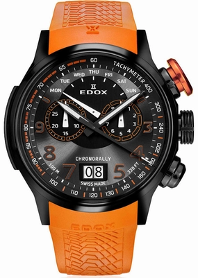 Edox Watches Edox Chronorally Chronograph Watch