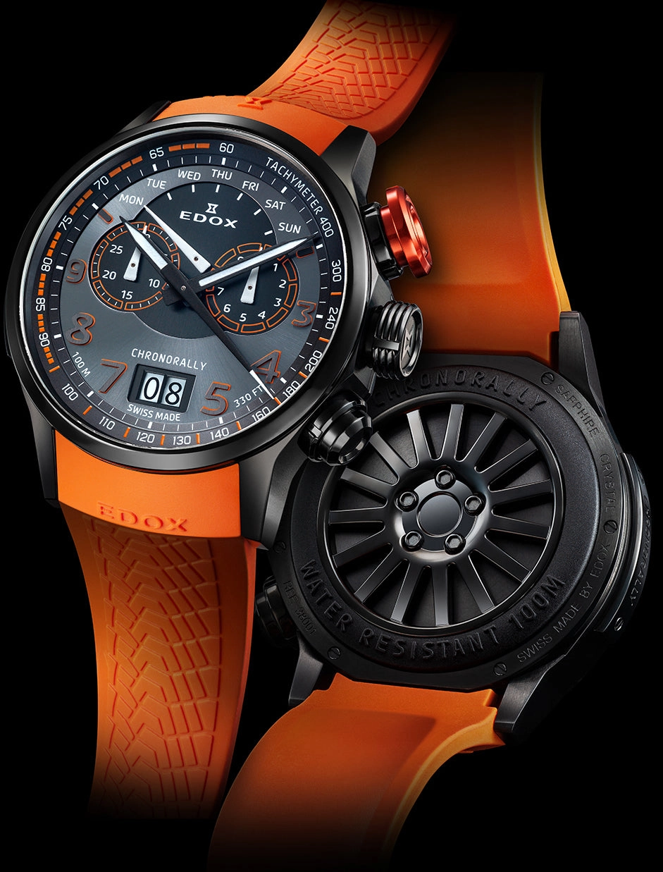 Edox Watches Edox Chronorally Chronograph Watch