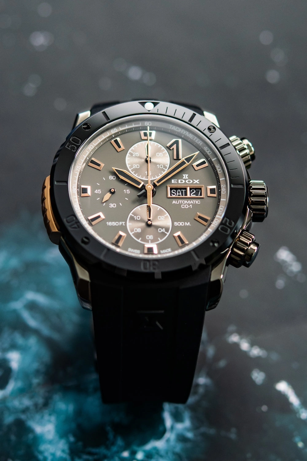 Edox Watches Edox CO-1 Automatic Chrono Watch