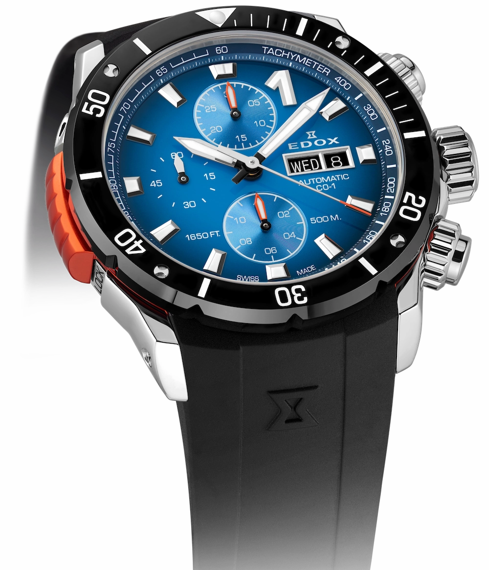 Edox Watches Edox CO-1 Automatic Chrono Watch