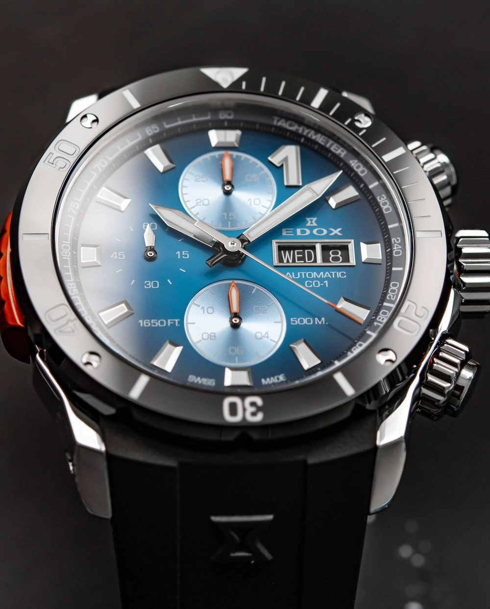 Edox Watches Edox CO-1 Automatic Chrono Watch