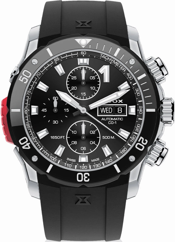 Edox Watches Edox CO-1 Automatic Chrono Watch