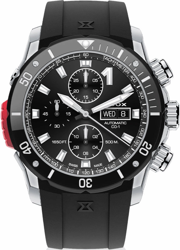 Edox Watches Edox CO-1 Automatic Chrono Watch