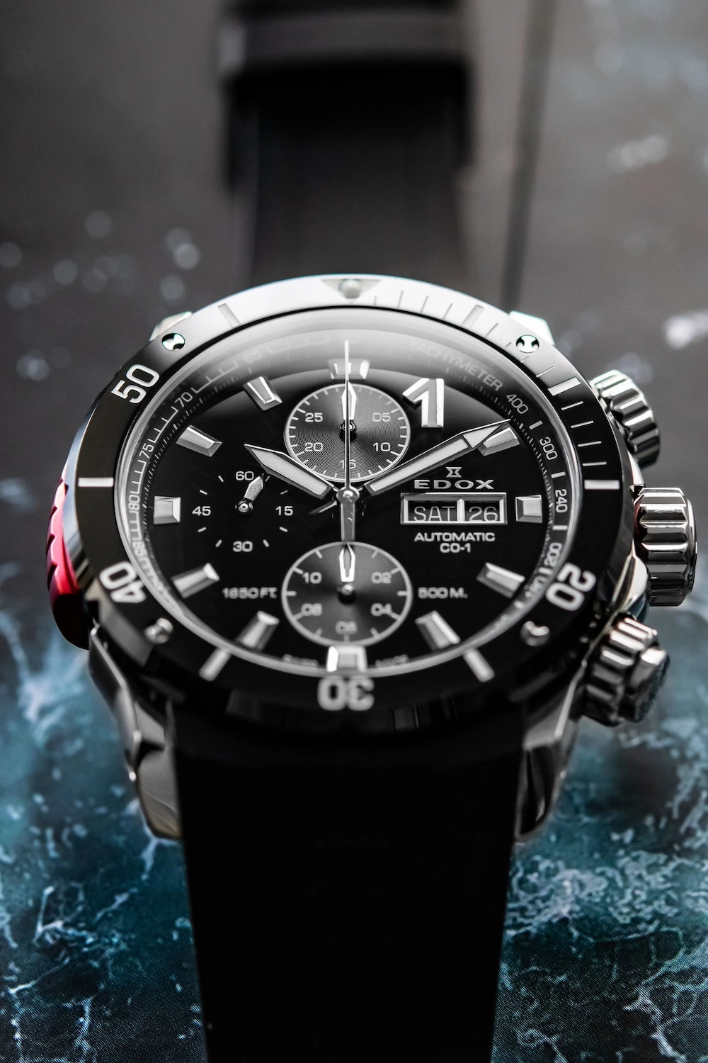 Edox Watches Edox CO-1 Automatic Chrono Watch