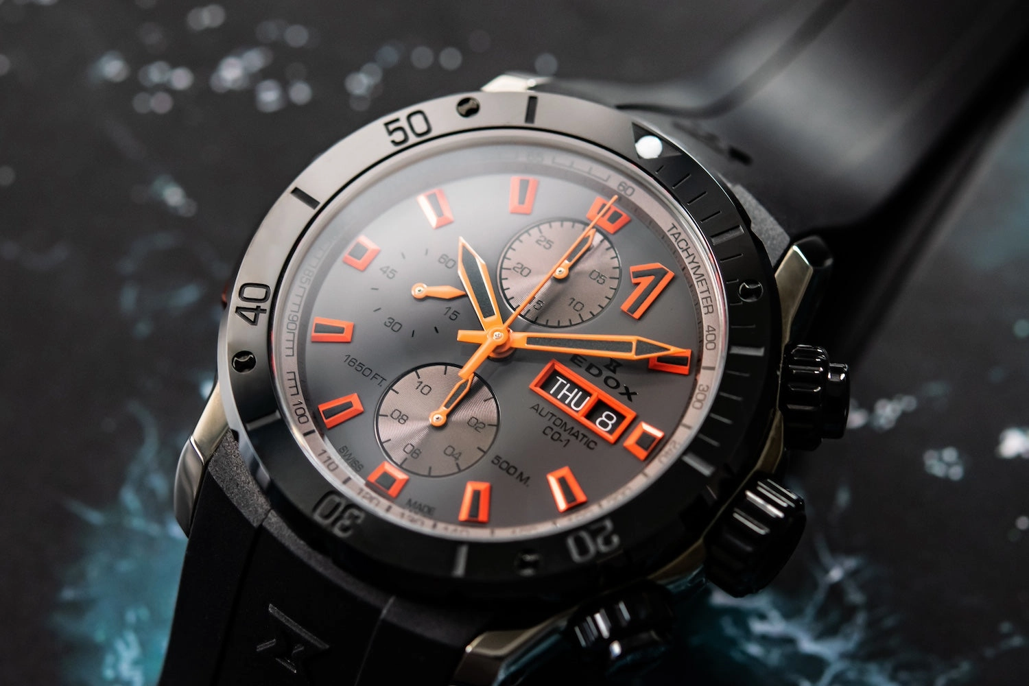 Edox Watches Edox CO-1 Automatic Chrono Watch