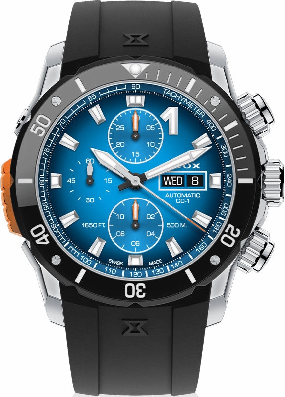 Edox Watches Edox CO-1 Automatic Chrono Watch