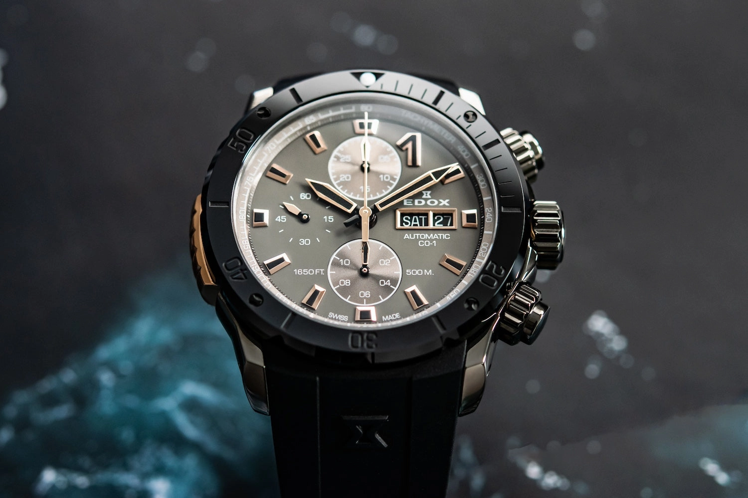Edox Watches Edox CO-1 Automatic Chrono Watch