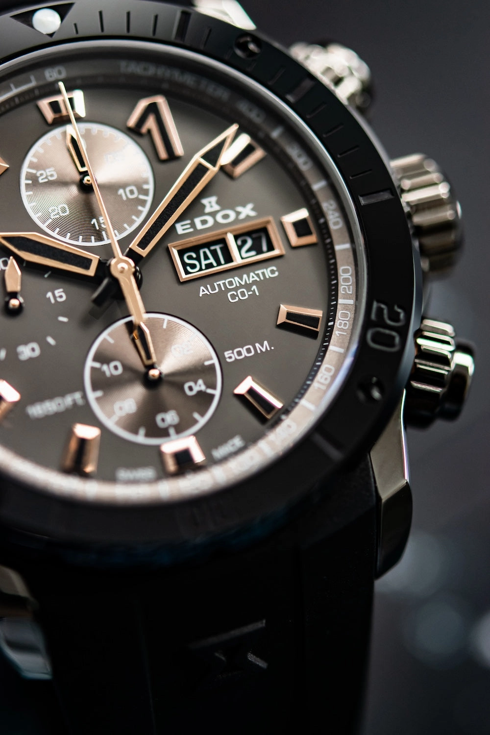 Edox Watches Edox CO-1 Automatic Chrono Watch