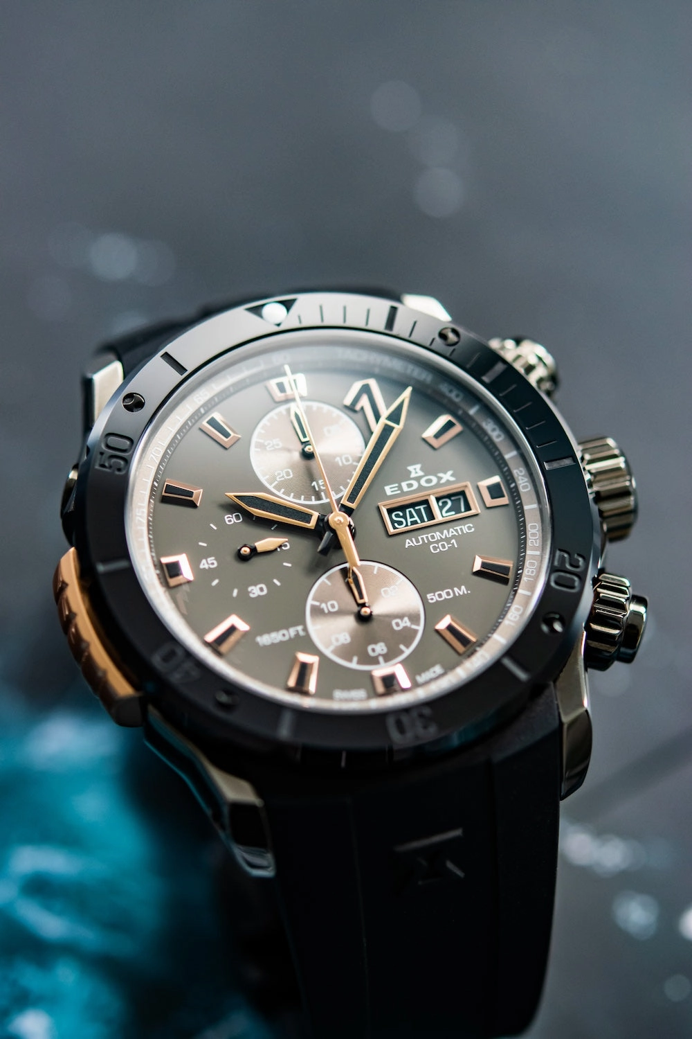 Edox Watches Edox CO-1 Automatic Chrono Watch