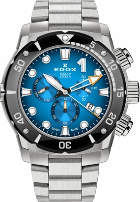 Edox Watches Edox CO-1 Chrono Quartz Titanium Mens Watch