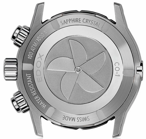 Edox Watches Edox CO-1 Chrono Quartz Titanium Mens Watch