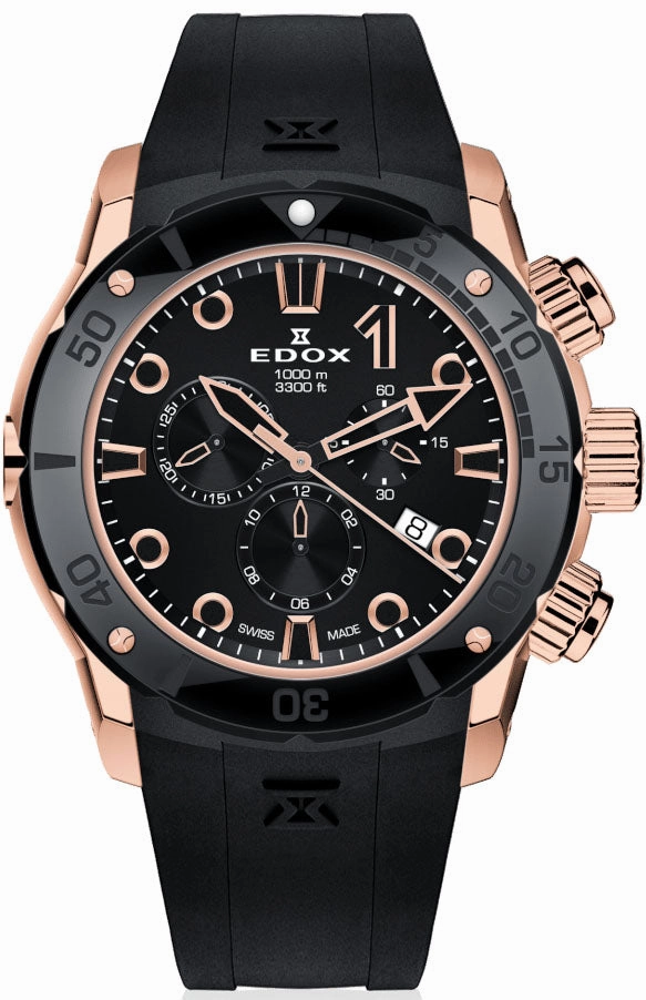 Edox Watches Edox CO-1 Chrono Quartz Titanium Watch