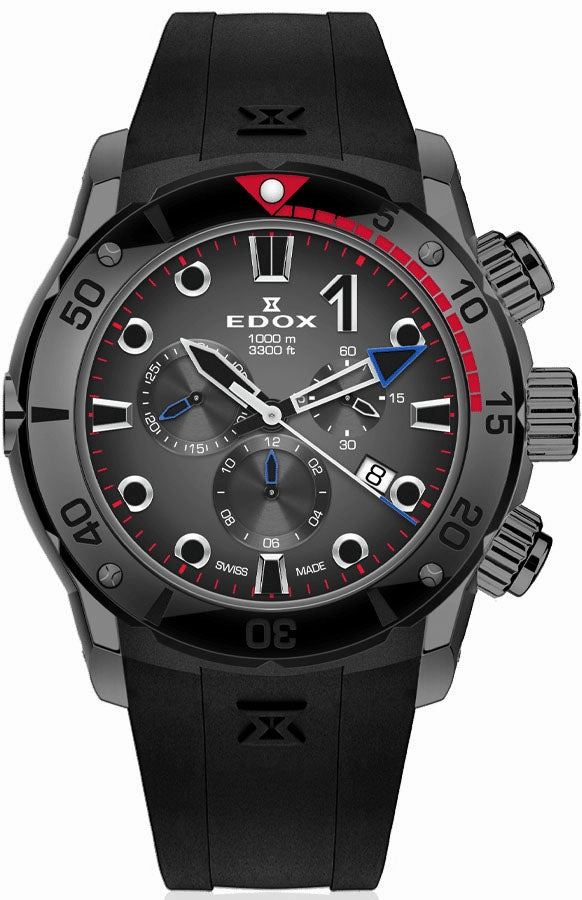 Edox Watches Edox CO-1 Chrono Quartz Titanium Watch
