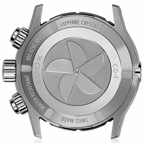 Edox Watches Edox CO-1 Chrono Quartz Titanium Watch