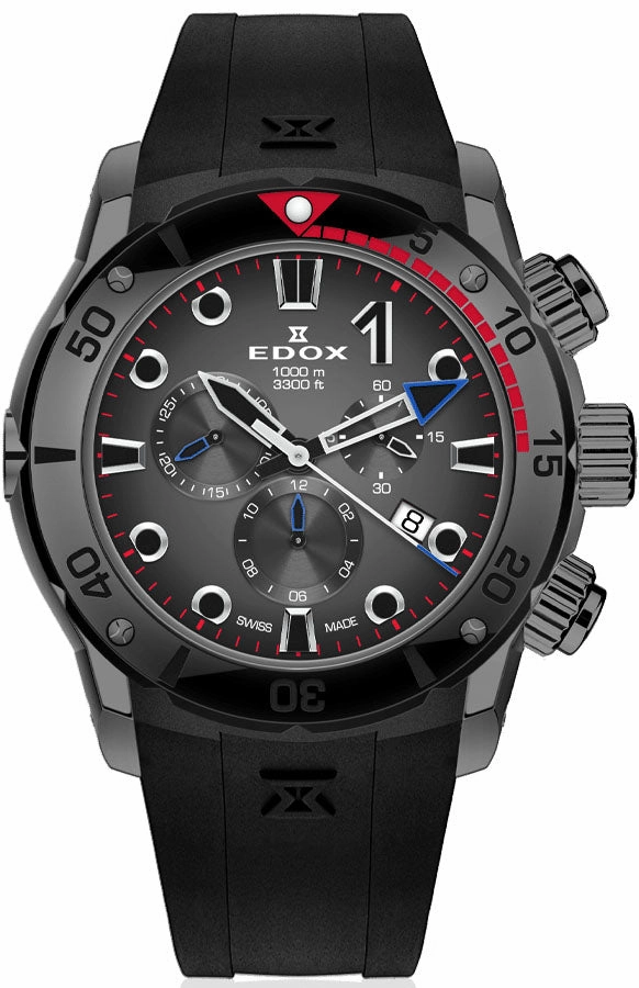 Edox Watches Edox CO-1 Chrono Quartz Titanium Watch