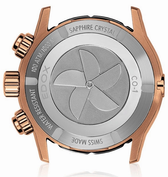 Edox Watches Edox CO-1 Chrono Quartz Titanium Watch