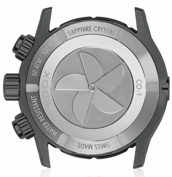 Edox Watches Edox CO-1 Chrono Quartz Titanium Watch