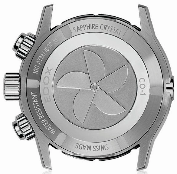 Edox Watches Edox CO-1 Chrono Quartz Titanium Watch