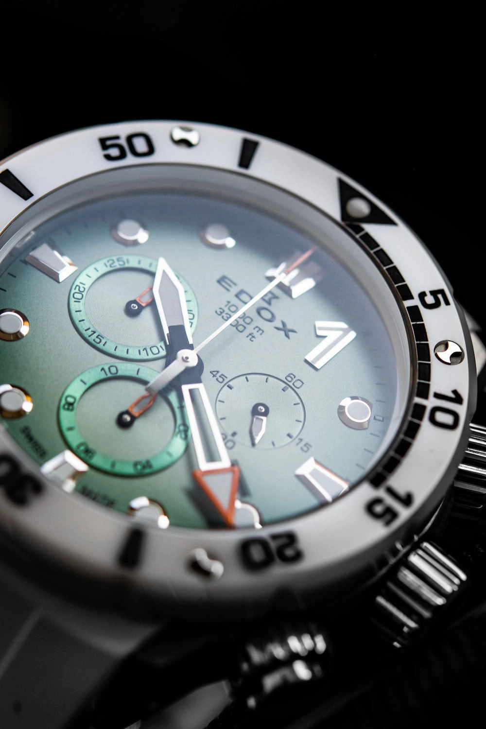 Edox Watches Edox CO-1 Chrono Quartz Titanium Watch