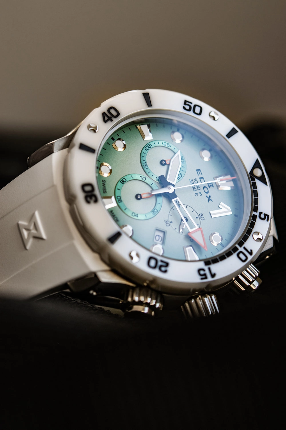 Edox Watches Edox CO-1 Chrono Quartz Titanium Watch