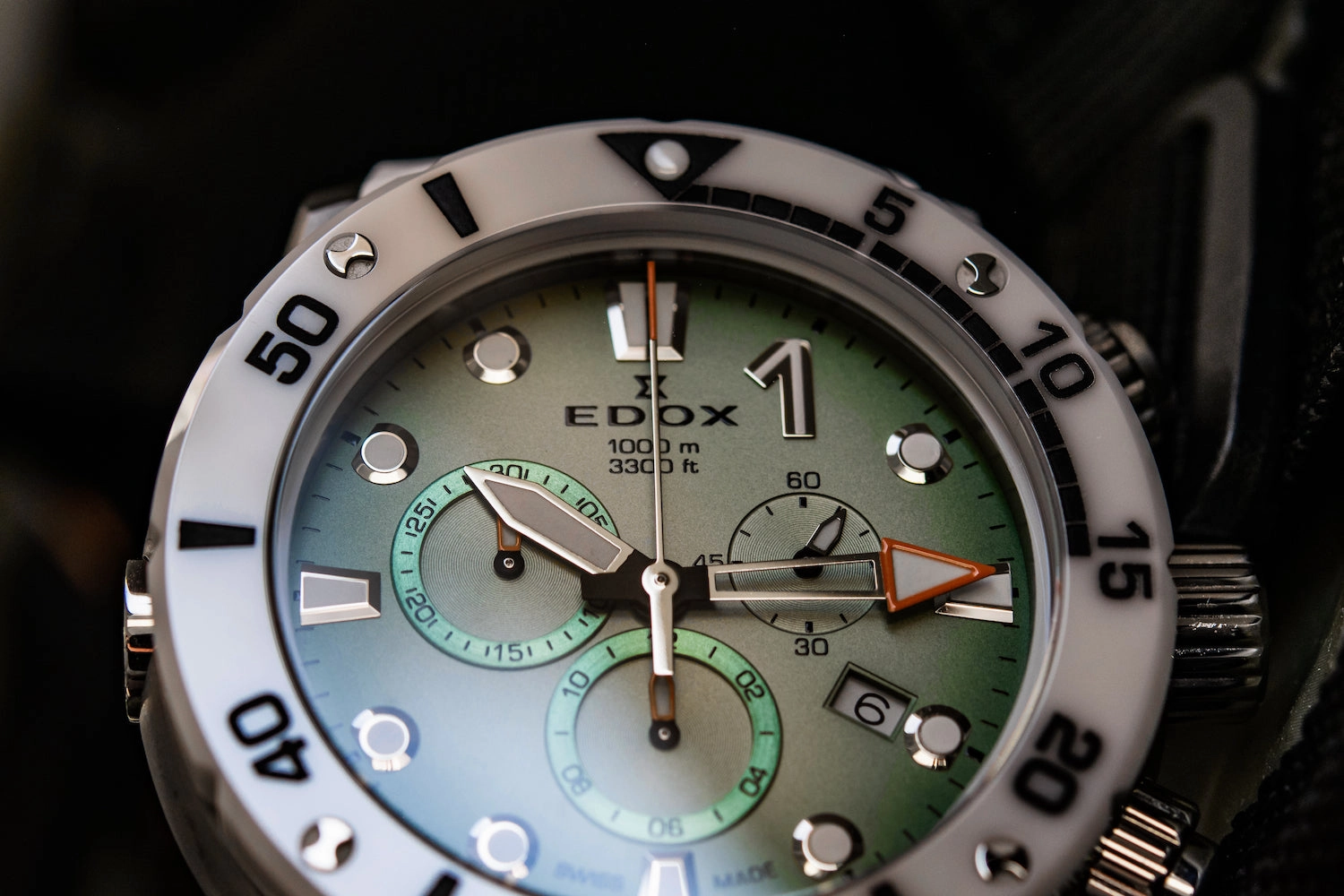 Edox Watches Edox CO-1 Chrono Quartz Titanium Watch