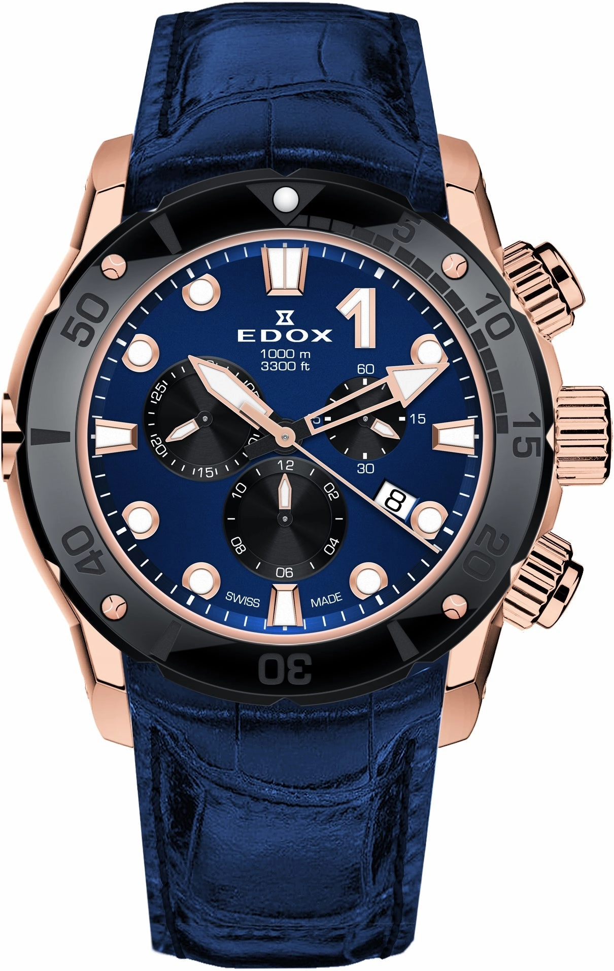 Edox Watches Edox CO-1 Chrono Quartz Watch