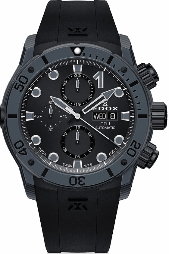 Edox Watches Edox CO-1 Chronograph Automatic Watch
