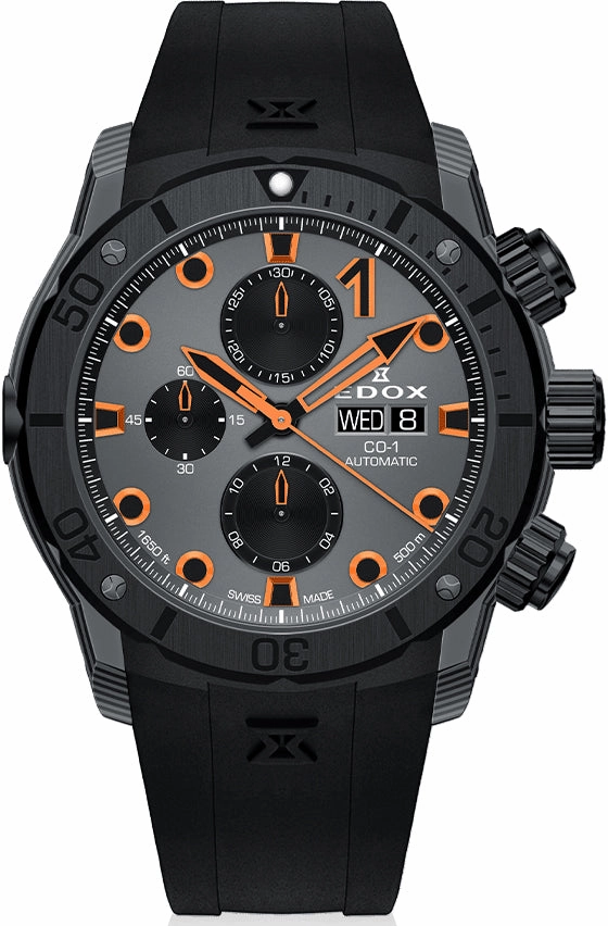 Edox Watches Edox CO-1 Chronograph Automatic Watch