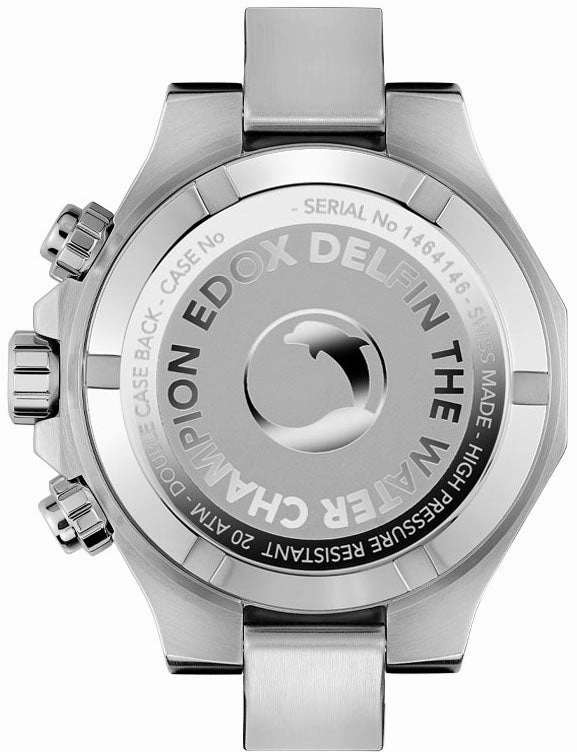 Edox Watches Edox Delfin Bracelet Mens Watch