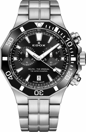 Edox Watches Edox Delfin Bracelet Mens Watch