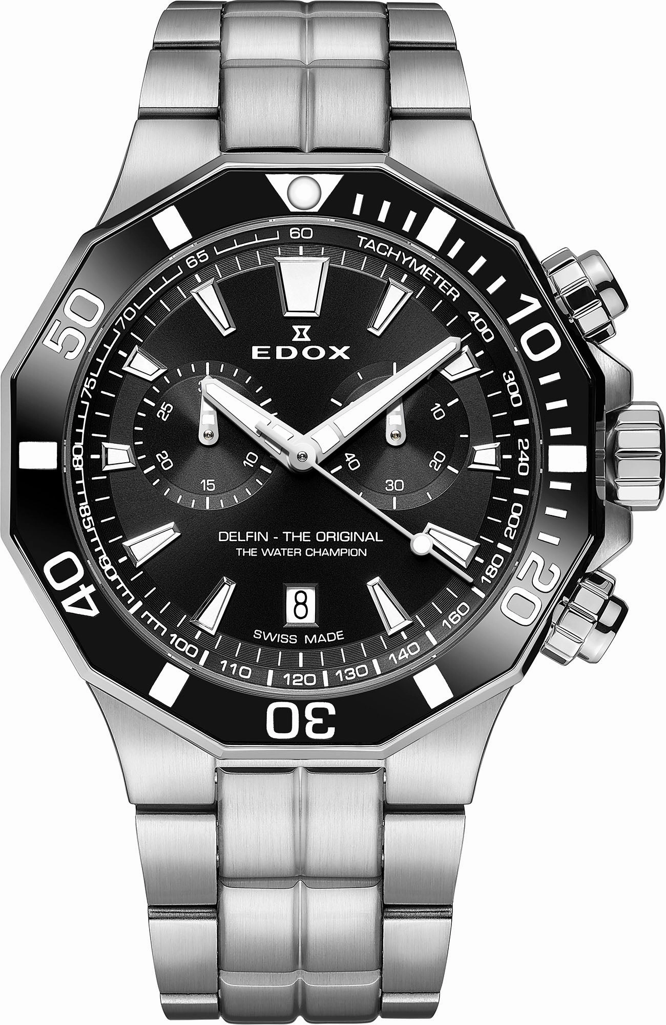 Edox Watches Edox Delfin Bracelet Mens Watch
