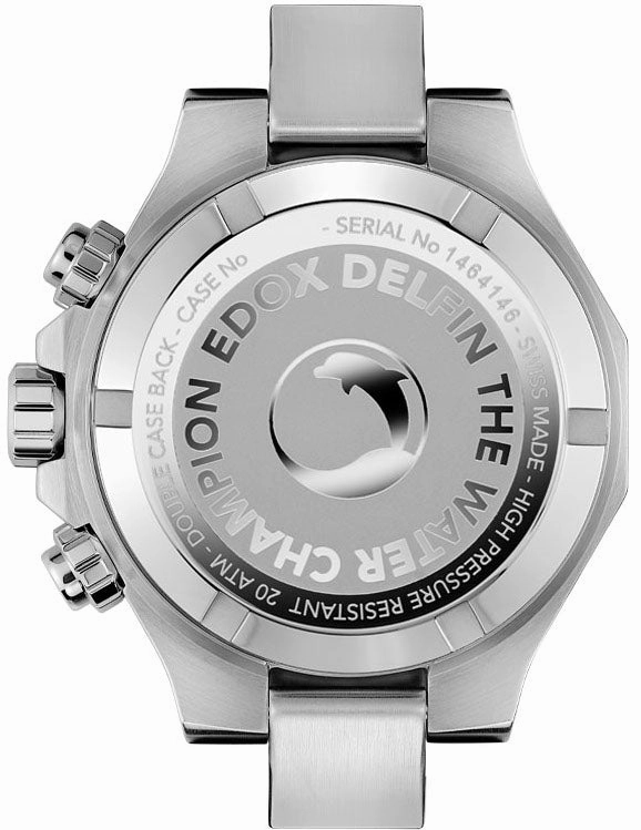 Edox Watches Edox Delfin Bracelet Mens Watch