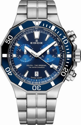 Edox Watches Edox Delfin Bracelet Mens Watch