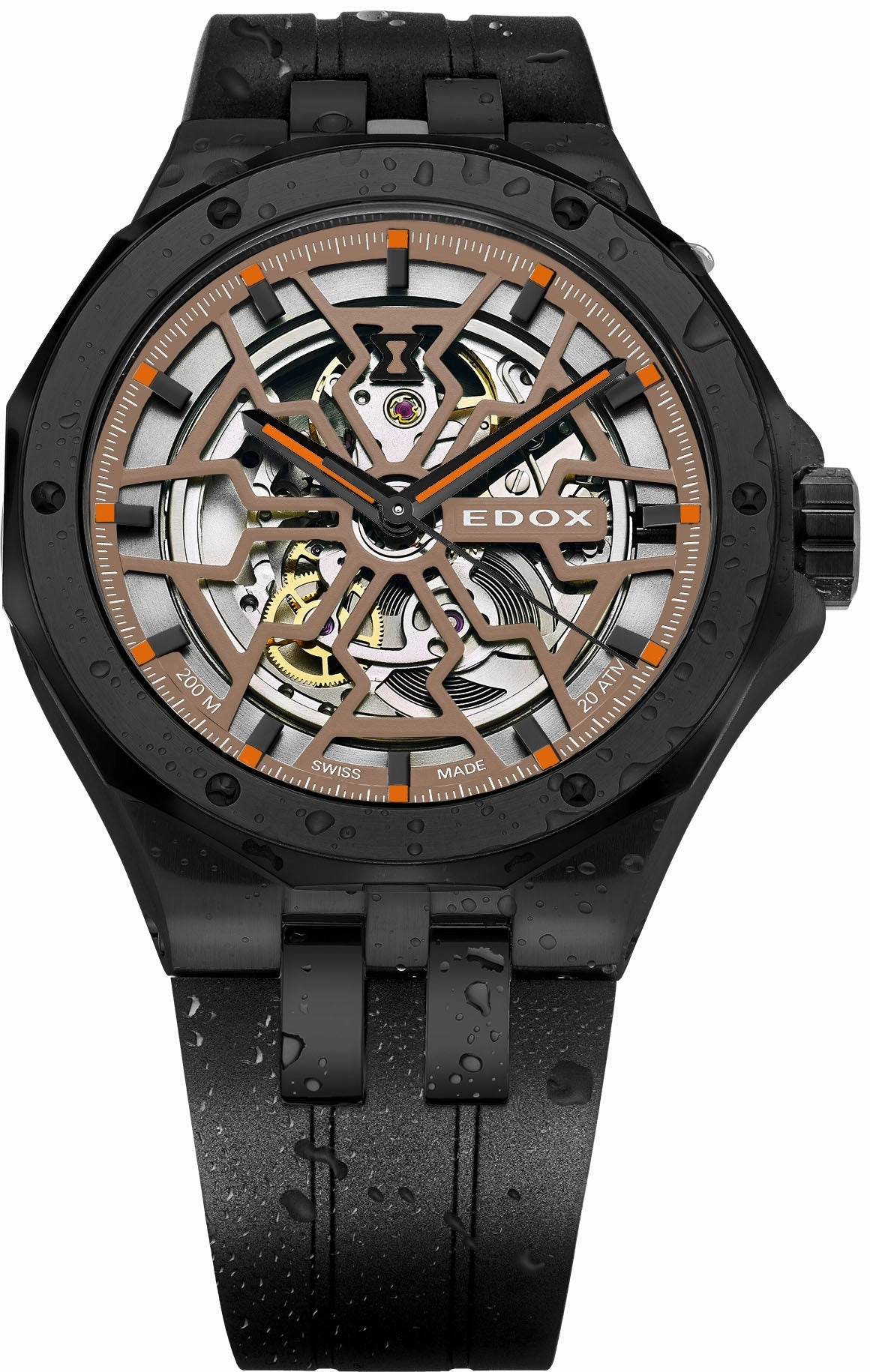 Edox Watches Edox Delfin Mecano Mens Watch