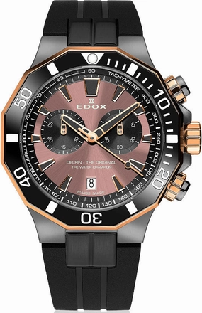 Edox Watches Edox Delfin The Original Chronograph Mens Watch