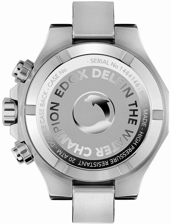 Edox Watches Edox Delfin The Original Chronograph Mens Watch