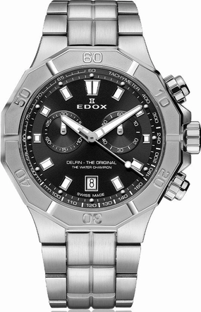 Edox Watches Edox Delfin The Original Chronograph Mens Watch