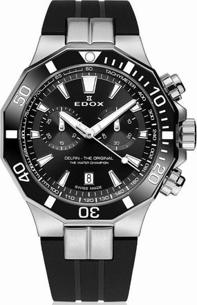 Edox Watches Edox Delfin The Original Chronograph Mens Watch