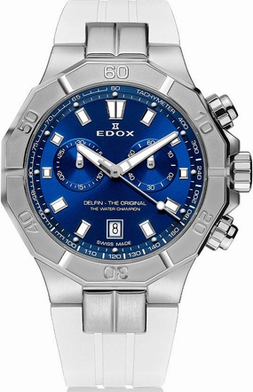 Edox Watches Edox Delfin The Original Chronograph Mens Watch