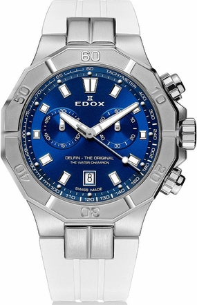 Edox Watches Edox Delfin The Original Chronograph Mens Watch
