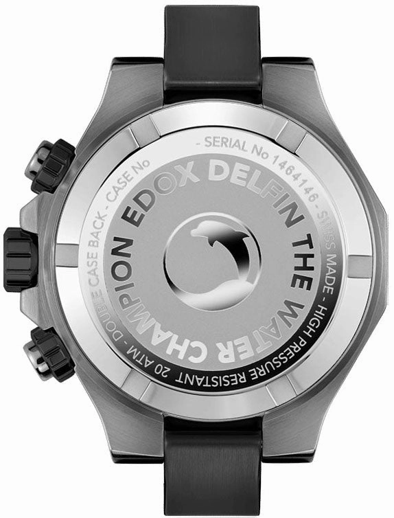 Edox Watches Edox Delfin The Original Chronograph Mens Watch