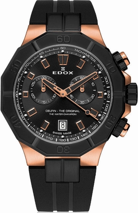 Edox Watches Edox Delfin The Original Chronograph Mens Watch
