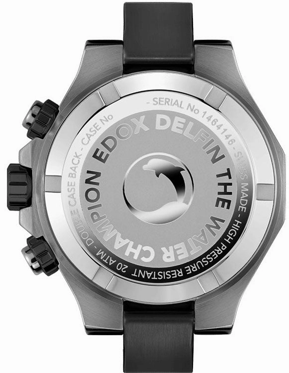 Edox Watches Edox Delfin The Original Chronograph Mens Watch