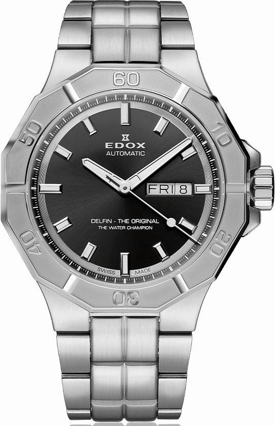 Edox Watches Edox Delfin The Original Day Date Watch