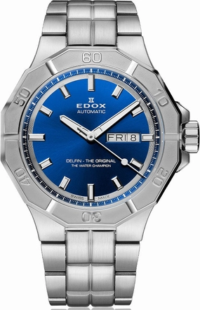 Edox Watches Edox Delfin The Original Day Date Watch