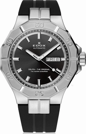 Edox Watches Edox Delfin The Original Day Date Watch