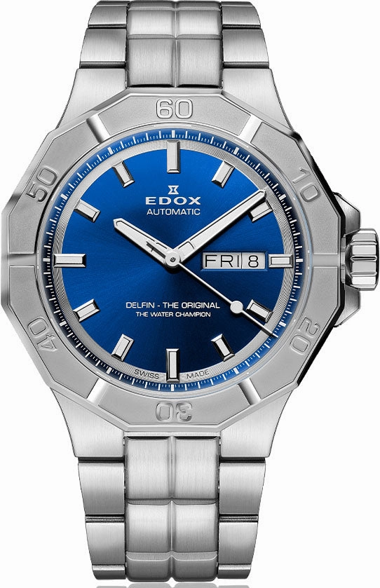 Edox Watches Edox Delfin The Original Day Date Watch