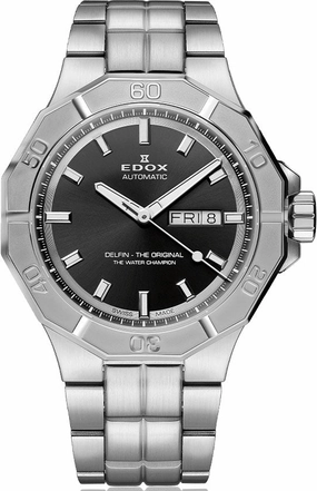 Edox Watches Edox Delfin The Original Day Date Watch